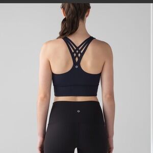 Lululemon Mind Over Miles Bra- “Midnight Navy”